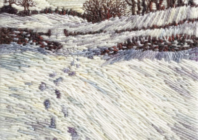 Original Hand Stitched Embroidery by Alison Wake, Cognissart, Fine Art in Stitch,