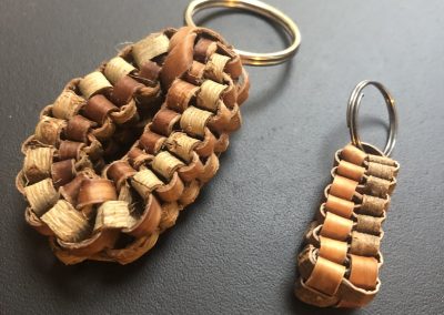 Bark keyrings